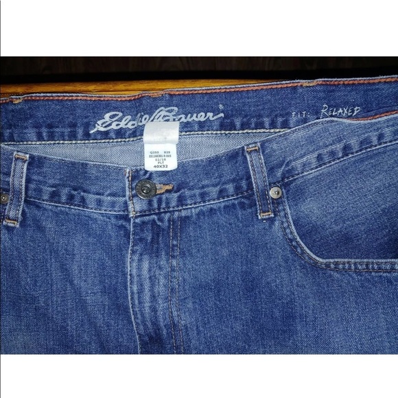 eddie bauer relaxed fit jeans Bundle Of 2 Pair - Picture 7 of 7